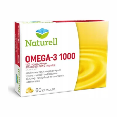 NATURELL Omega-3 1000 60 Kapsułek