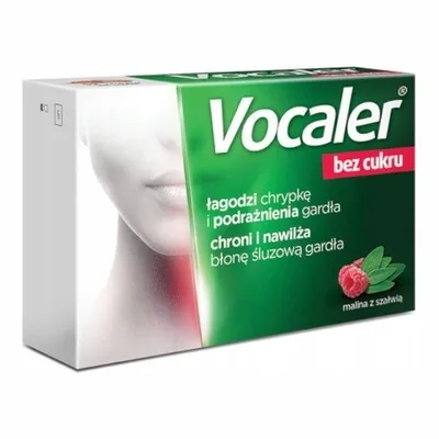 Vocaler Bez Cukru 12 Pastylek Do Ssania