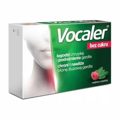 Vocaler Bez Cukru 12 Pastylek Do Ssania
