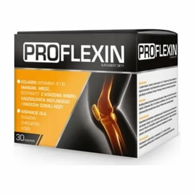 Proflexin Kolagen Zdrowe Stawy Kości 30 saszetek