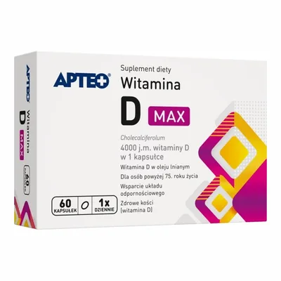 witamina D MAX Apteo kaps. 60 kaps.