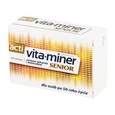 Vita-Miner Senior 60 Drażetek