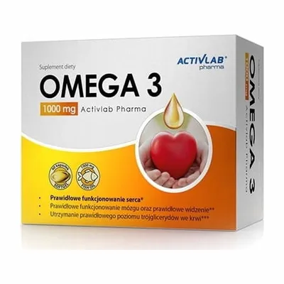 Omega 3 1000 mg Activlab Pharma 60 Kapsułek