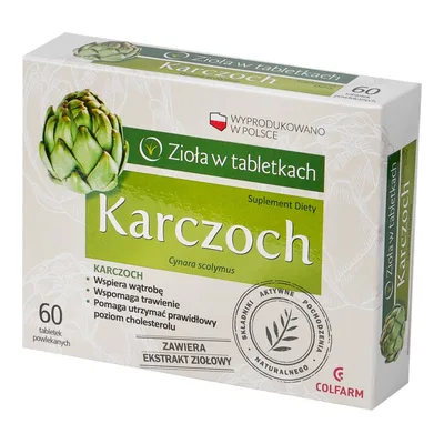 Karczoch 60 Tabletek