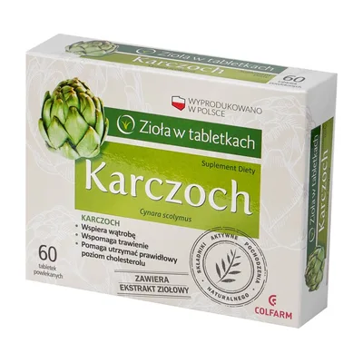 Karczoch 60 Tabletek