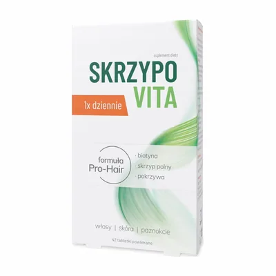 SkrzypoVita 1x Dziennie Biotyna Zdrowe Włosy 42tab