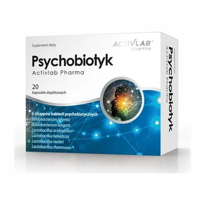 Activlab Psychobiotyk 20 Kapsułek