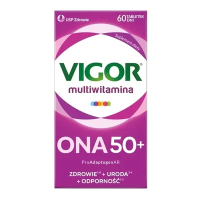 Vigor Multiwitamina Ona 50+ 60 Tabletek