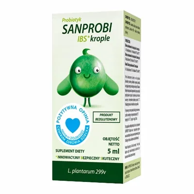 SANPROBI IBS Krople Probiotyczne Dla Dzieci Od 1 Roku Życia 5ml