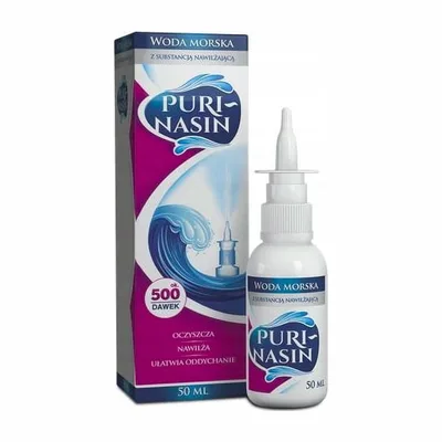Puri-Nasin Izotoniczny Roztwór Wody Morskiej 50 ml - około 500 dawek