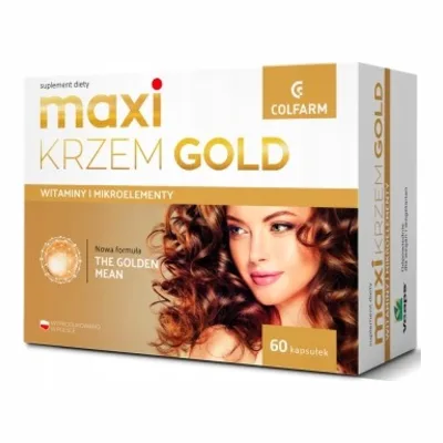 Maxi Krzem Gold 60 Kapsułek