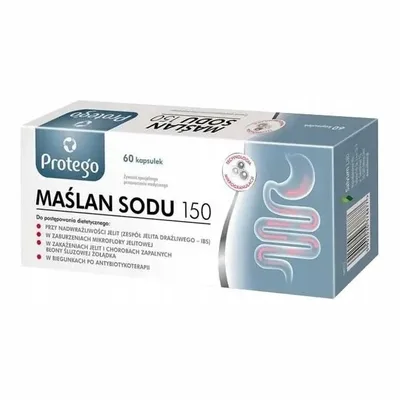 Protego Maślan Sodu - Kapsułki 150mg. 60 szt.