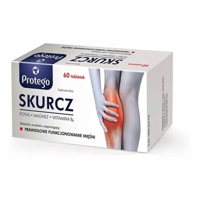 Protego Skurcz - wspomaga funkcjonowanie mięśni - 60 tabletek