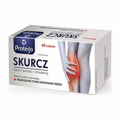 Protego Skurcz - wspomaga funkcjonowanie mięśni - 60 tabletek