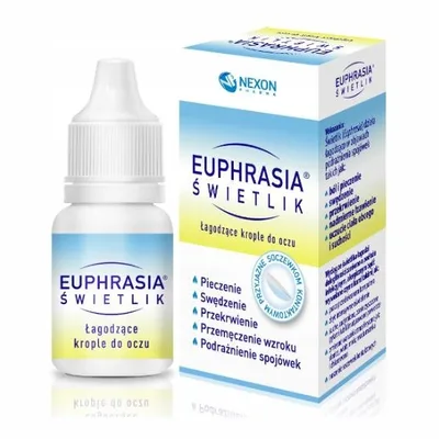 Euphrasia Świetlik Łagodzace Krople do ocz