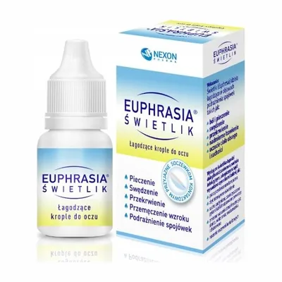 Euphrasia Świetlik Łagodzace Krople do ocz