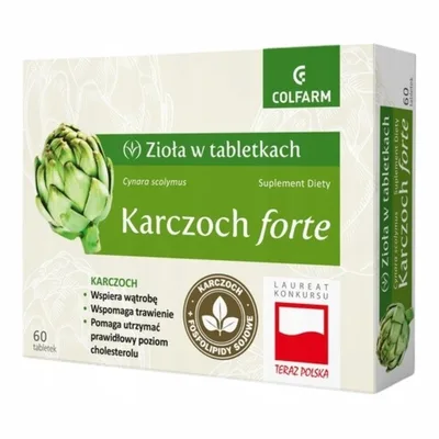 Karczoch Forte 60 Tabletek