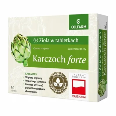 Karczoch Forte 60 Tabletek