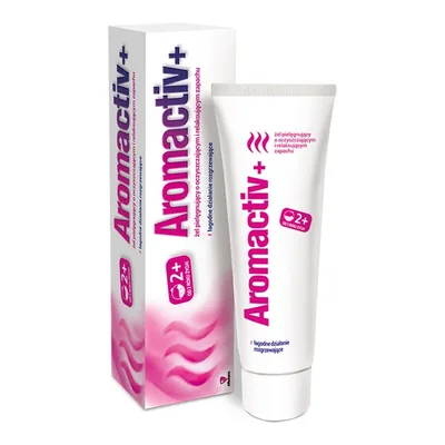 Aromactiv+ Od 2 Roku Życia Zapachowy Żel Pielęgnujący Rozgrzewający 50 g