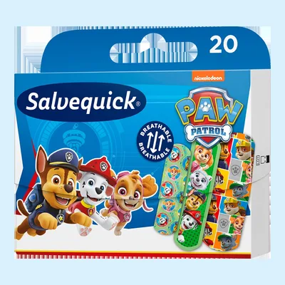 Plast.SALVEQUICK Paw Patrol plast. 20szt.