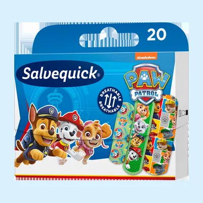 Plast.SALVEQUICK Paw Patrol plast. 20szt.