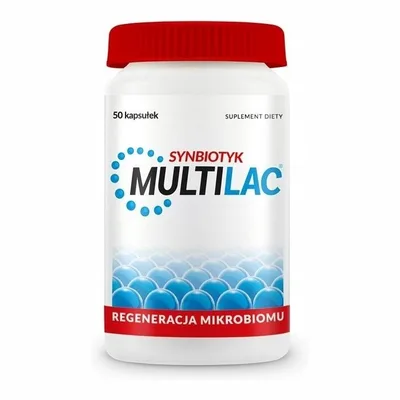 Multilac Probiotyk + Synbiotyk Technologia MURE 50 Kapsułek
