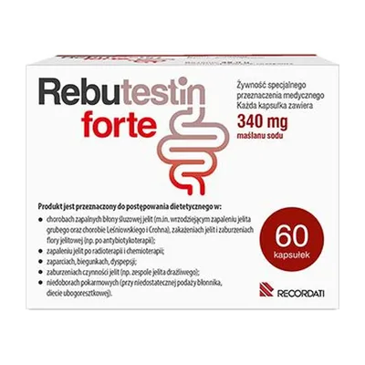 Rebutestin Forte 60 Kapsułek
