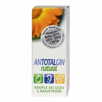 Antotalgin Natural Krople Do Uszu Z Nagietkiem 15ml
