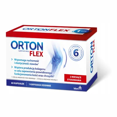 Orton Flex Wsparcie Chrząstek I Stawów 60 Kapsułek