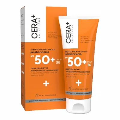 CERA+ Solutions Krem Do Opalania Skóra Skłonna Do Przebarwień SPF50 50 ml
