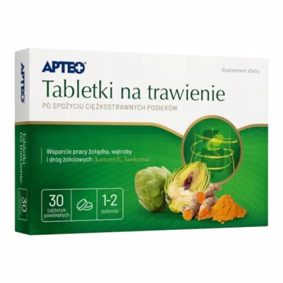 Tabletki na trawienie APTEO tabl. 30tabl.