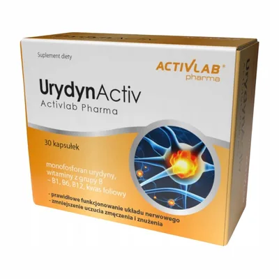UrydynActiv Activlab Pharma Wsparcie Układu Nerwowego 30 Kapsułek