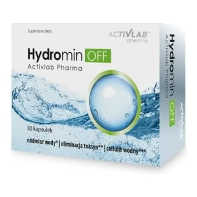 Hydromin OFF Activlab Pharma Usuwa Nadmiar Wody 30 Kaps