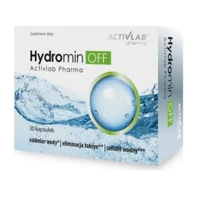 Hydromin OFF Activlab Pharma Usuwa Nadmiar Wody 30 Kaps