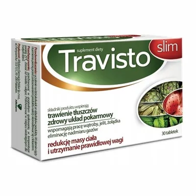 Travisto Slim Trawienie Redukcja Wagi 30 tabl