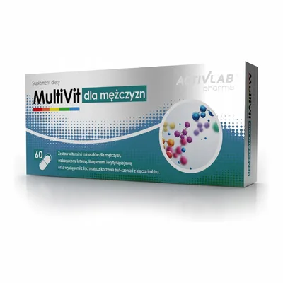 Activlab MultiVit Komplet Witamin Dla Mężczyzn