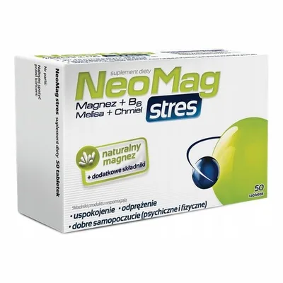 Neomag Stres Wsparcie W Wymagających Sytuacjach 50 Tabletek