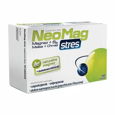 Neomag Stres Wsparcie W Wymagających Sytuacjach 50 Tabletek