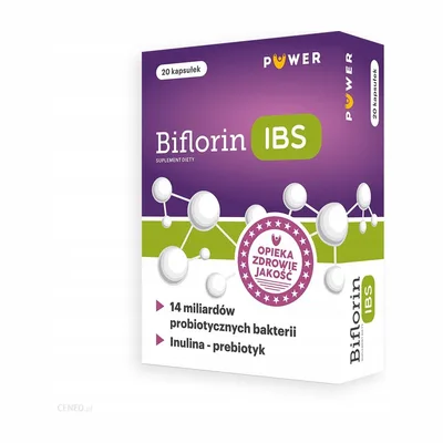 Biflorin IBS Lactobacillus Rhamnosus + Inulina 20 Kapsułek