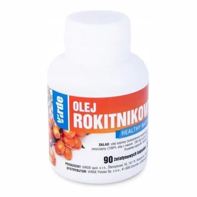 Olej rokitnikowy W Kapsułkach 90 szt Virde