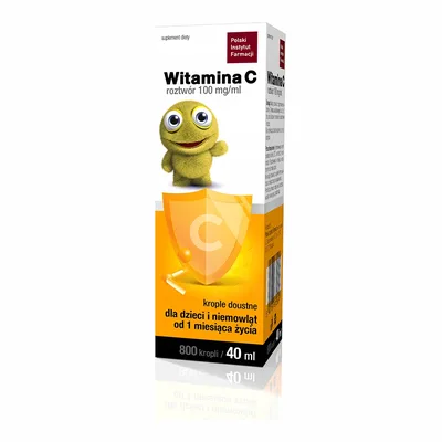 Witamina C 100mg/ml Krople Na Odporność 40ml
