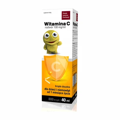Witamina C 100mg/ml Krople Na Odporność 40ml