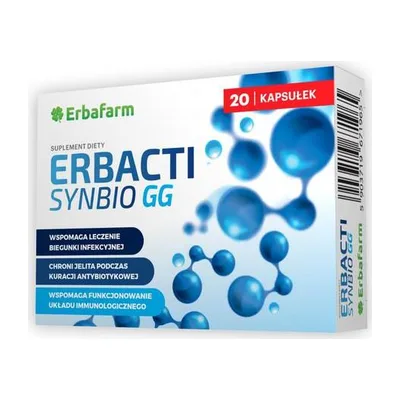 Erbacti Synbo GG Lactobacillus Rhamnosus GG 20 Kapsułek