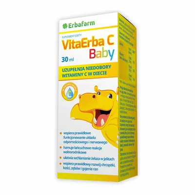 VitaErba C Baby Krople Dla Dzieci Z Witaminą C 30 ml