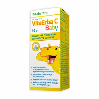 VitaErba C Baby Krople Dla Dzieci Z Witaminą C 30 ml
