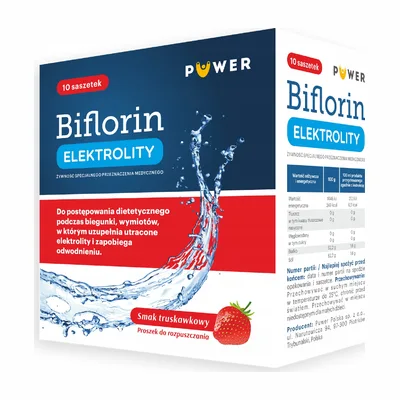Biflorin Elektrolity O Obniżonej Osmomolarności 10 Saszetek