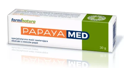 Papaya Med Maść Do Stosowania Na Rany Zadrapania Skaleczenia 30g