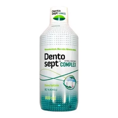 Dentosept Complex Płyn Do Płukania Jamy Ustnej Wzmacnia Dziąsła 500 ml