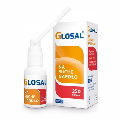 Glosal Spray Na Ból Gardła Z Chrząstnicą Kędzierzawą 25ml