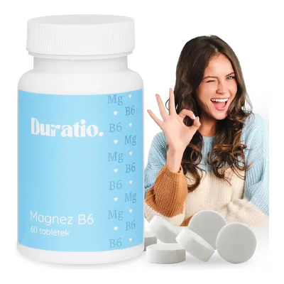 Duratio Magnez B6 60 Tabletek